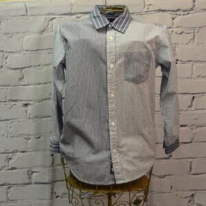 Gap Kids Button Down Boys Striped Shirt